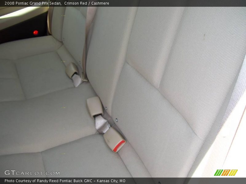 Crimson Red / Cashmere 2008 Pontiac Grand Prix Sedan