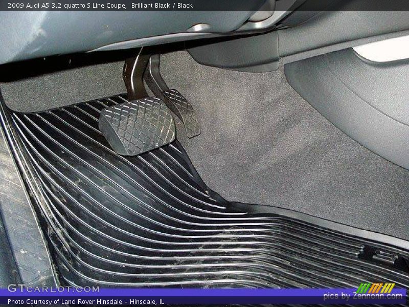 Brilliant Black / Black 2009 Audi A5 3.2 quattro S Line Coupe
