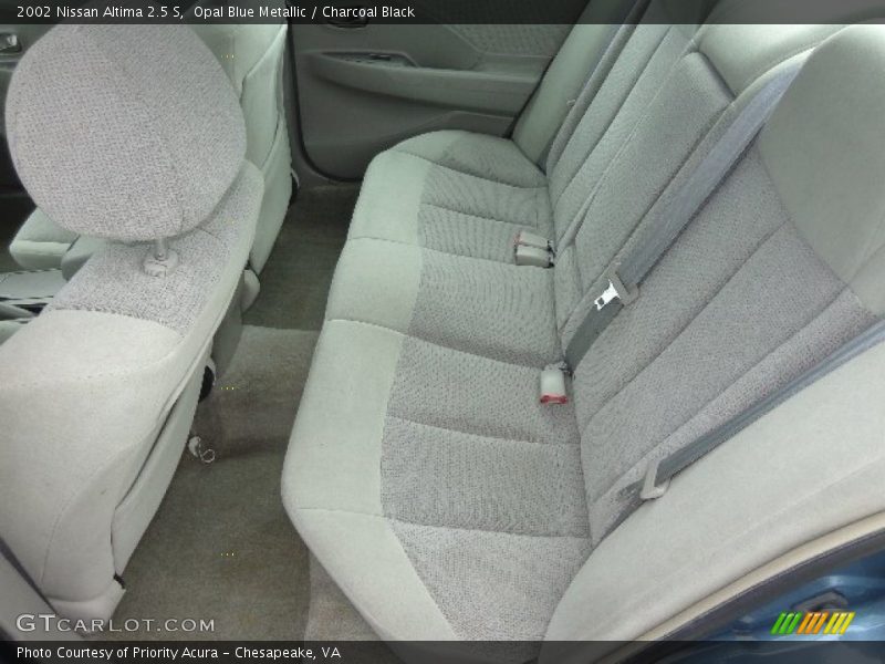 Opal Blue Metallic / Charcoal Black 2002 Nissan Altima 2.5 S
