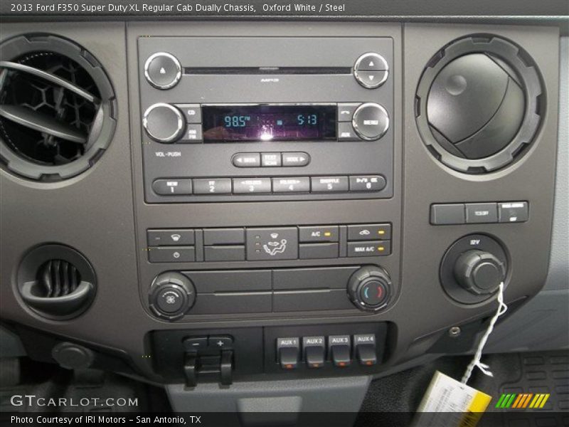 Oxford White / Steel 2013 Ford F350 Super Duty XL Regular Cab Dually Chassis