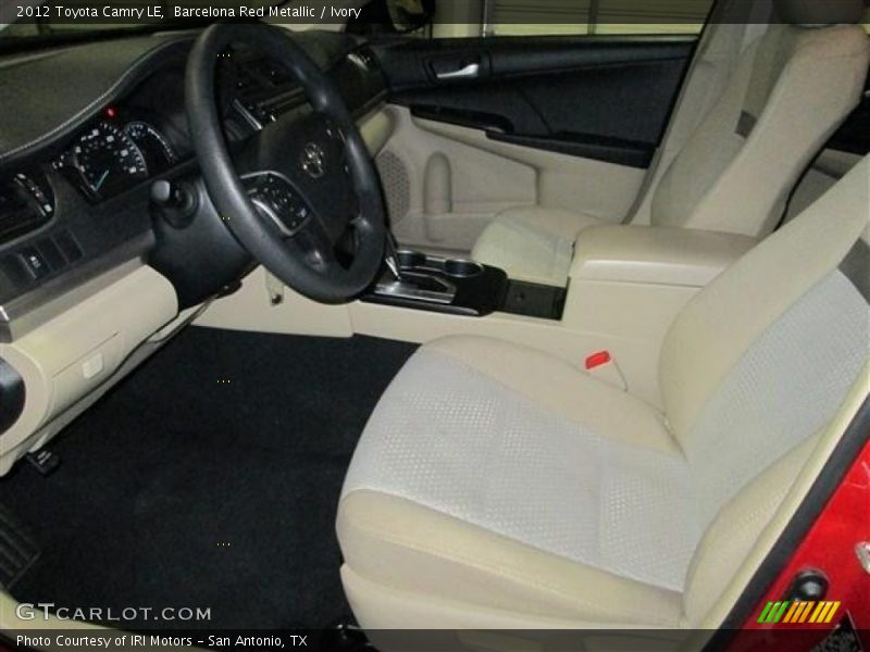 Barcelona Red Metallic / Ivory 2012 Toyota Camry LE