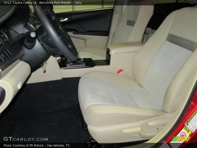 Barcelona Red Metallic / Ivory 2012 Toyota Camry LE