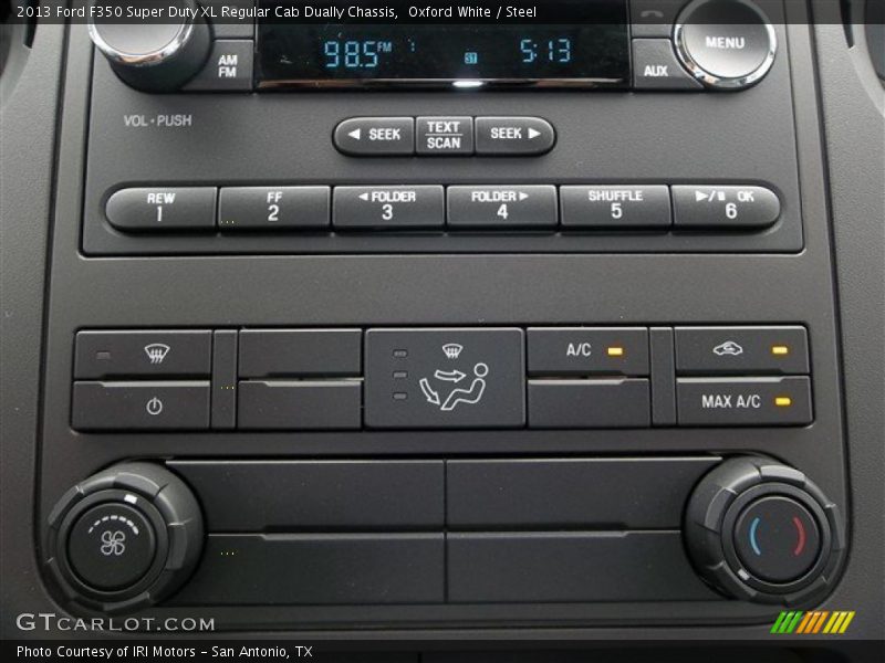 Oxford White / Steel 2013 Ford F350 Super Duty XL Regular Cab Dually Chassis