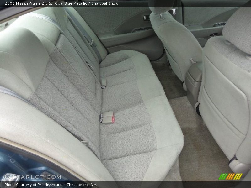 Opal Blue Metallic / Charcoal Black 2002 Nissan Altima 2.5 S