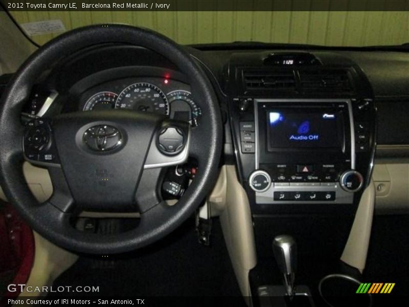 Barcelona Red Metallic / Ivory 2012 Toyota Camry LE