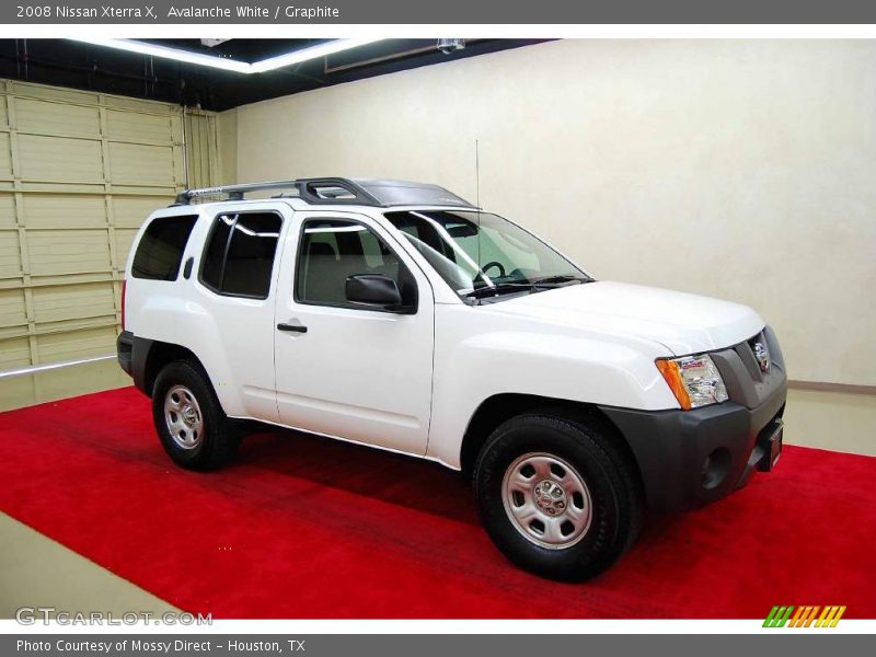 Avalanche White / Graphite 2008 Nissan Xterra X