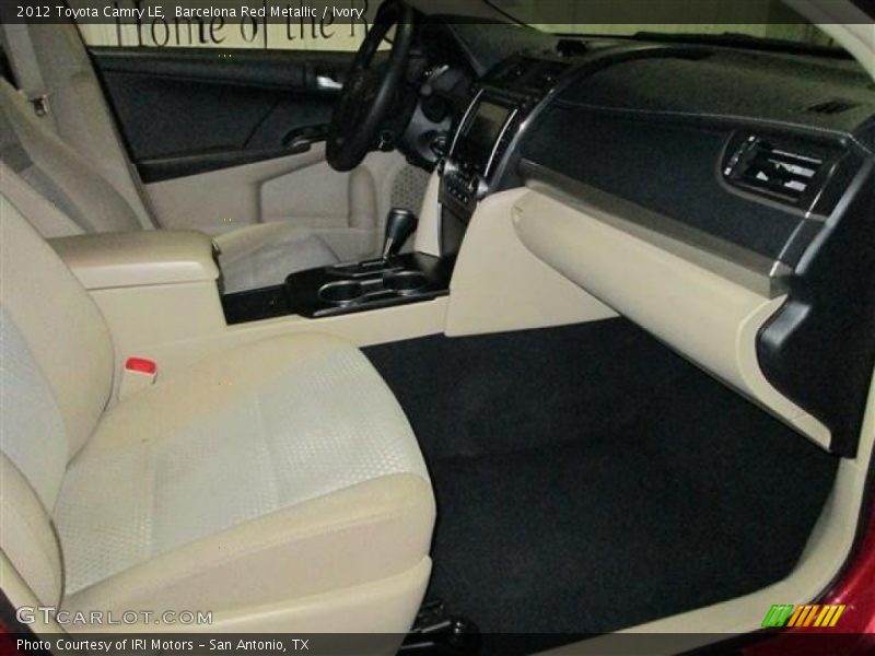 Barcelona Red Metallic / Ivory 2012 Toyota Camry LE