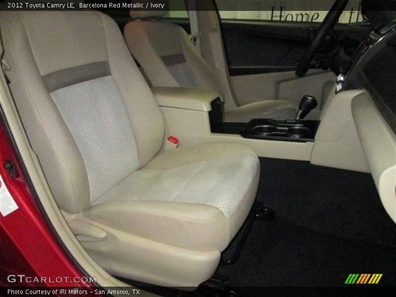 Barcelona Red Metallic / Ivory 2012 Toyota Camry LE