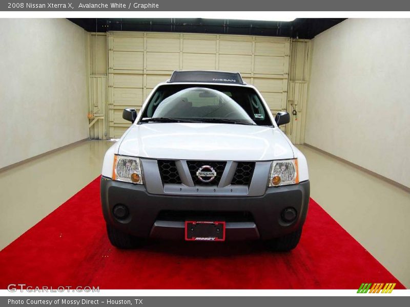 Avalanche White / Graphite 2008 Nissan Xterra X