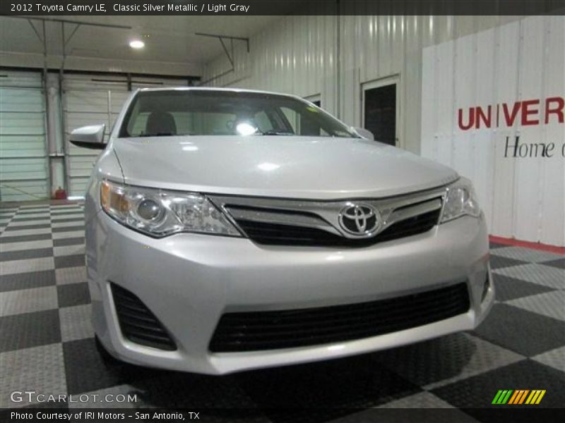 Classic Silver Metallic / Light Gray 2012 Toyota Camry LE