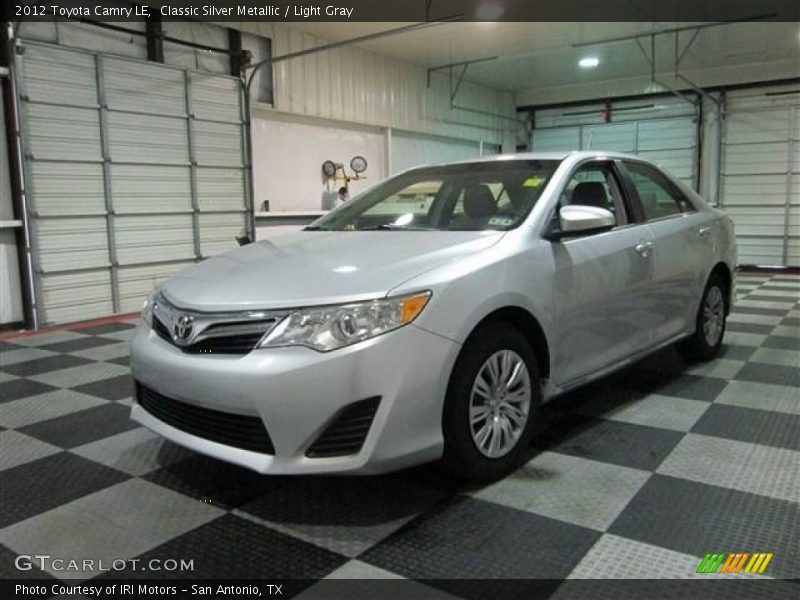 Classic Silver Metallic / Light Gray 2012 Toyota Camry LE