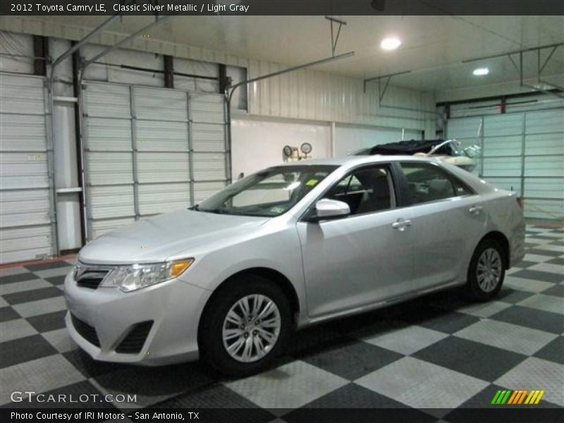 Classic Silver Metallic / Light Gray 2012 Toyota Camry LE