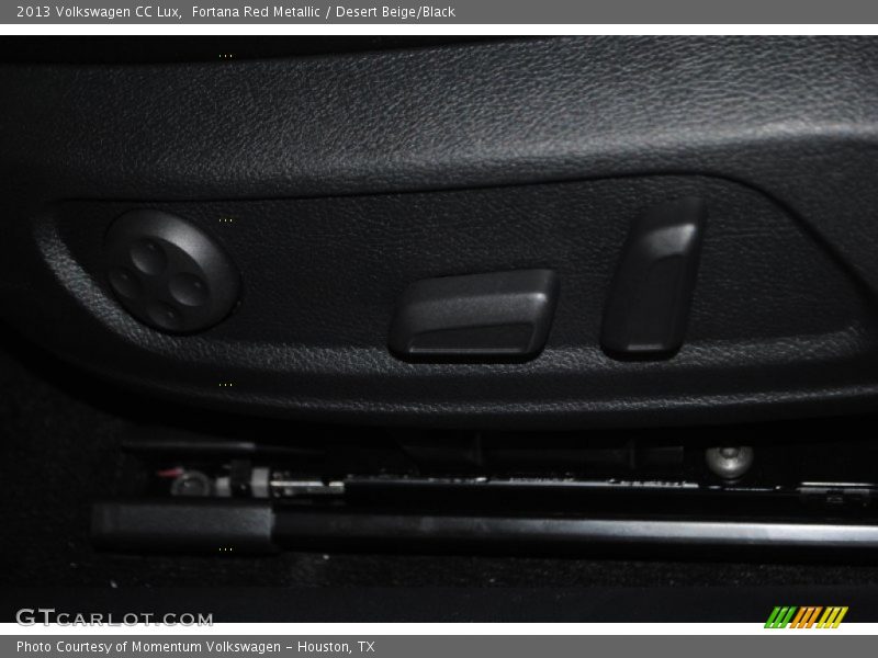 Fortana Red Metallic / Desert Beige/Black 2013 Volkswagen CC Lux