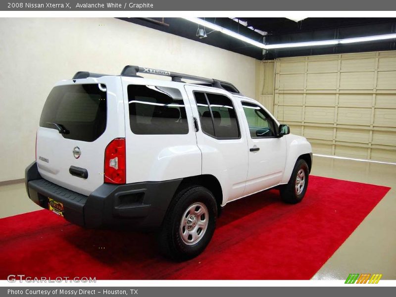 Avalanche White / Graphite 2008 Nissan Xterra X