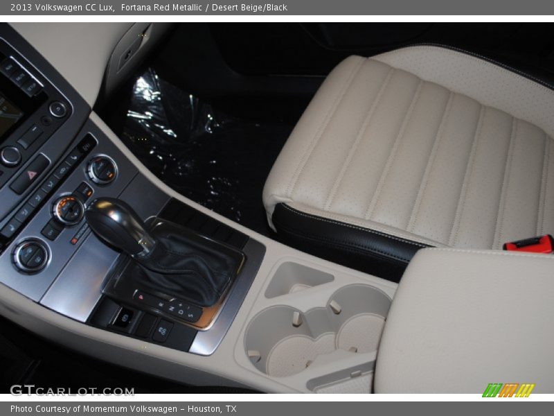 Fortana Red Metallic / Desert Beige/Black 2013 Volkswagen CC Lux