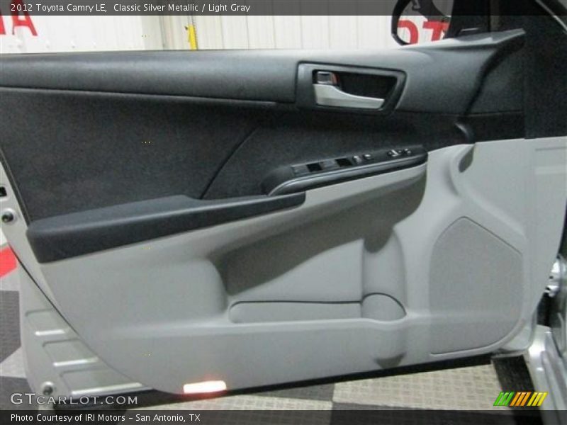 Classic Silver Metallic / Light Gray 2012 Toyota Camry LE