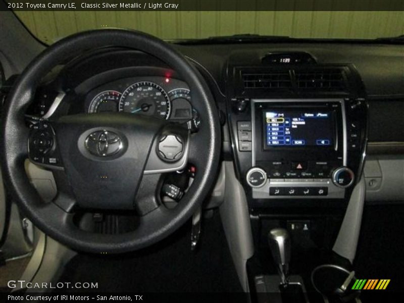 Classic Silver Metallic / Light Gray 2012 Toyota Camry LE