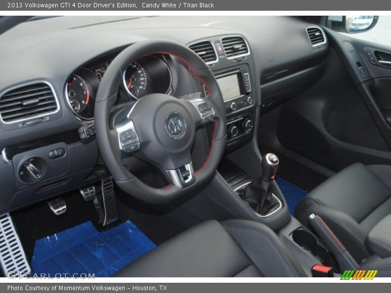Candy White / Titan Black 2013 Volkswagen GTI 4 Door Driver's Edition