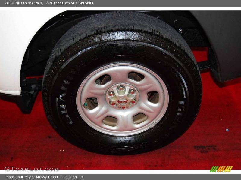Avalanche White / Graphite 2008 Nissan Xterra X