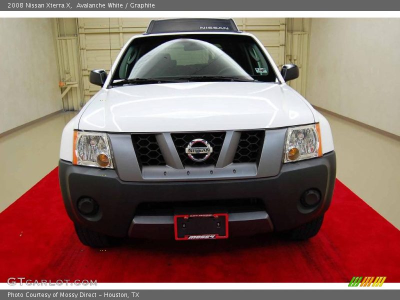 Avalanche White / Graphite 2008 Nissan Xterra X