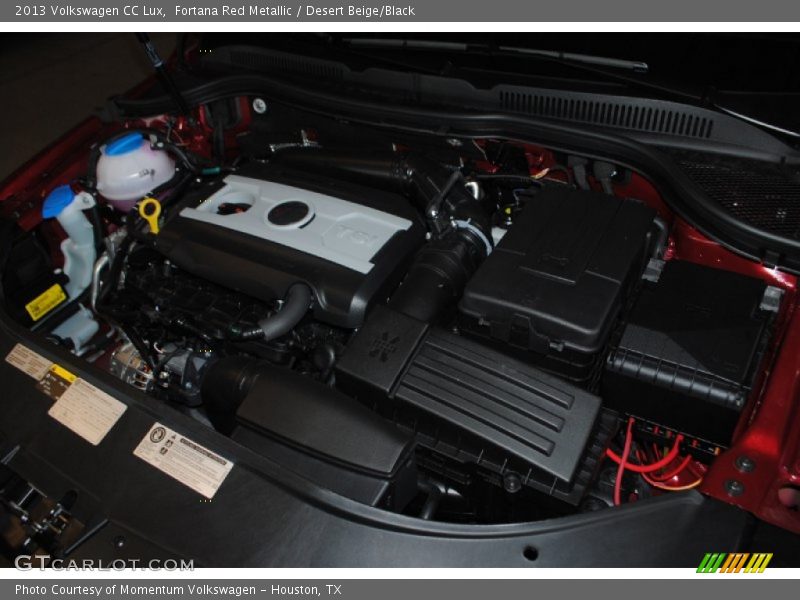 Fortana Red Metallic / Desert Beige/Black 2013 Volkswagen CC Lux