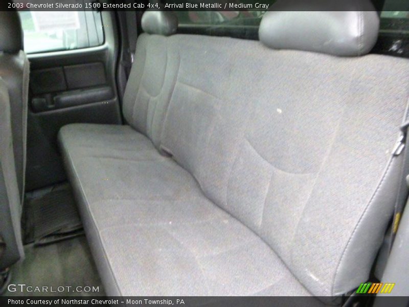 Arrival Blue Metallic / Medium Gray 2003 Chevrolet Silverado 1500 Extended Cab 4x4