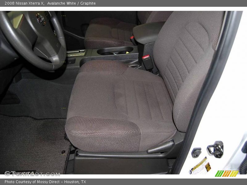 Avalanche White / Graphite 2008 Nissan Xterra X