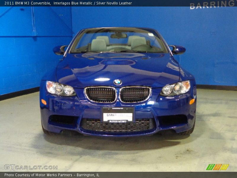 Interlagos Blue Metallic / Silver Novillo Leather 2011 BMW M3 Convertible
