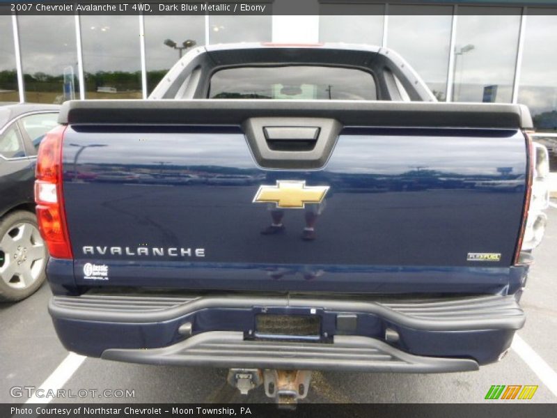 Dark Blue Metallic / Ebony 2007 Chevrolet Avalanche LT 4WD