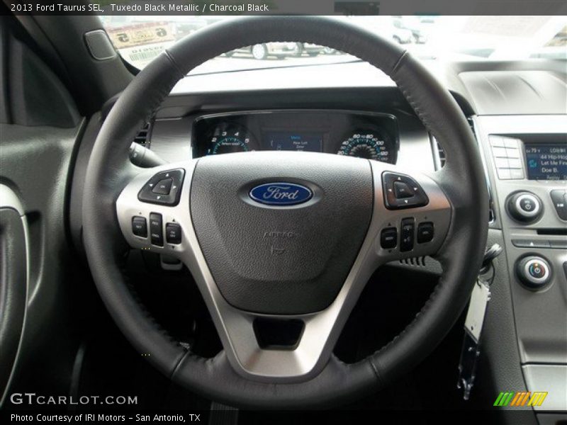 Tuxedo Black Metallic / Charcoal Black 2013 Ford Taurus SEL