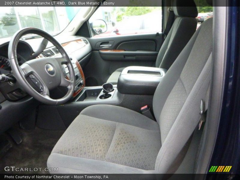 Dark Blue Metallic / Ebony 2007 Chevrolet Avalanche LT 4WD