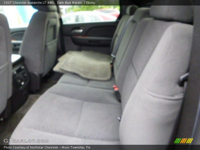 Dark Blue Metallic / Ebony 2007 Chevrolet Avalanche LT 4WD