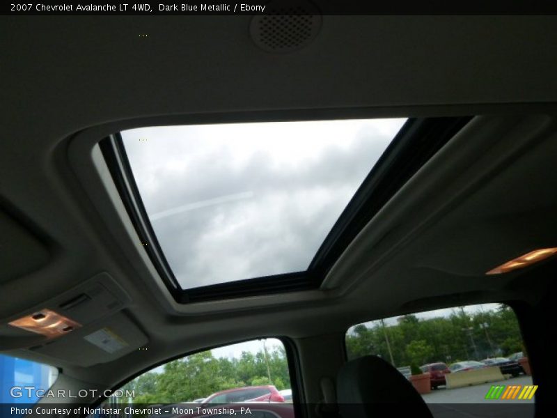 Dark Blue Metallic / Ebony 2007 Chevrolet Avalanche LT 4WD