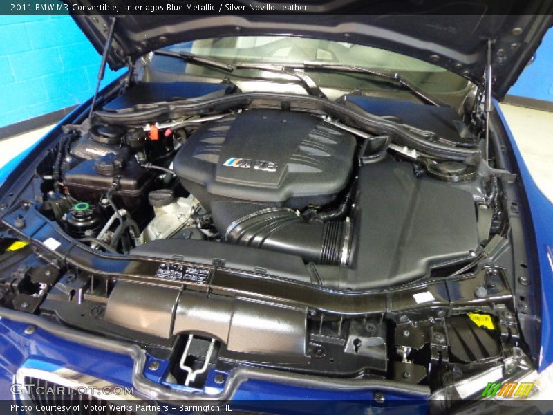 Interlagos Blue Metallic / Silver Novillo Leather 2011 BMW M3 Convertible