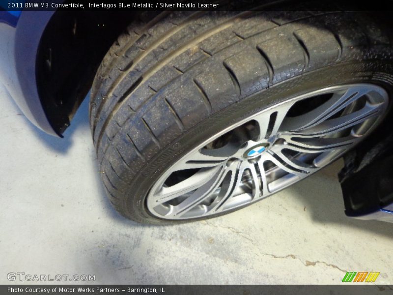 Interlagos Blue Metallic / Silver Novillo Leather 2011 BMW M3 Convertible