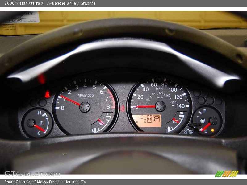 Avalanche White / Graphite 2008 Nissan Xterra X