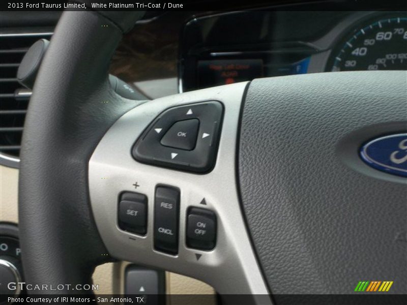 White Platinum Tri-Coat / Dune 2013 Ford Taurus Limited