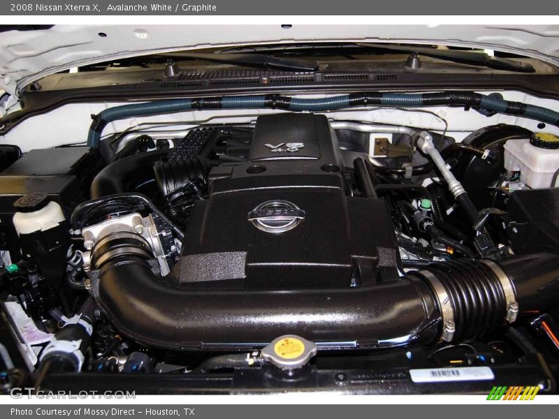 Avalanche White / Graphite 2008 Nissan Xterra X