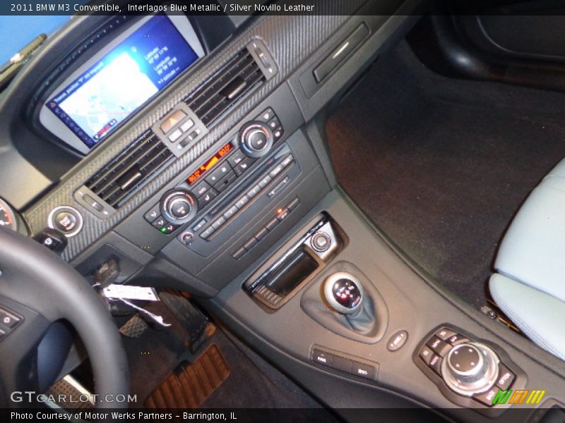Interlagos Blue Metallic / Silver Novillo Leather 2011 BMW M3 Convertible