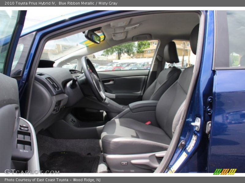  2010 Prius Hybrid IV Misty Gray Interior