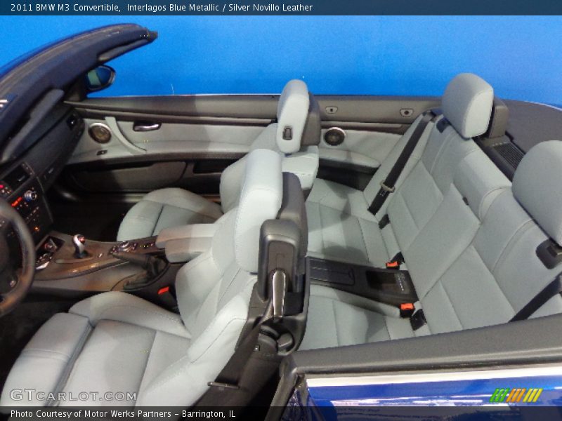 Interlagos Blue Metallic / Silver Novillo Leather 2011 BMW M3 Convertible