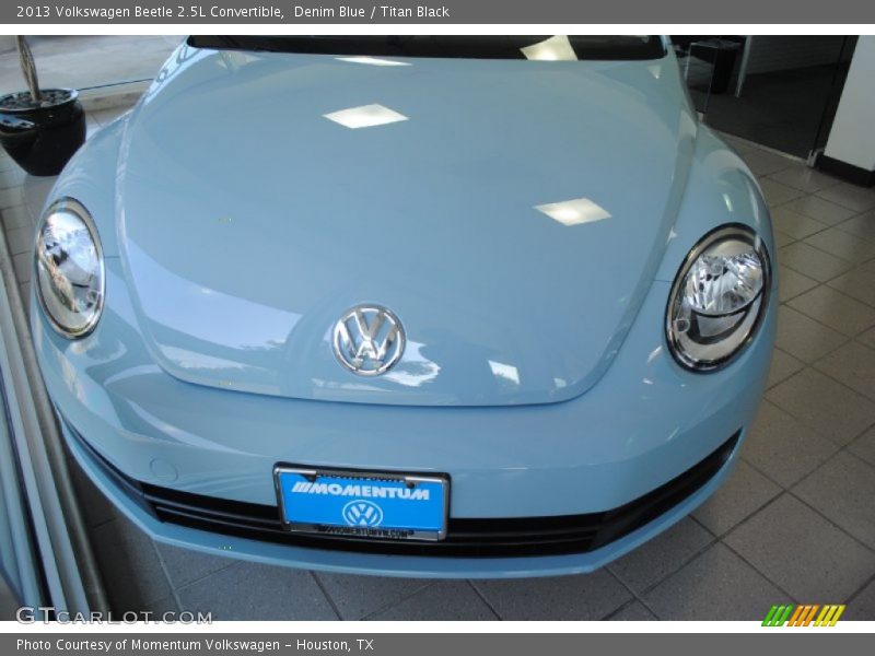 Denim Blue / Titan Black 2013 Volkswagen Beetle 2.5L Convertible