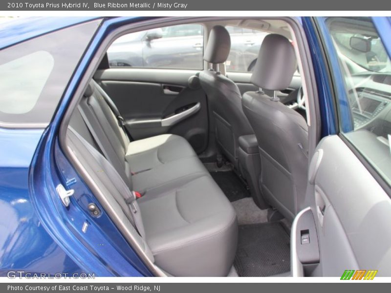 Rear Seat of 2010 Prius Hybrid IV