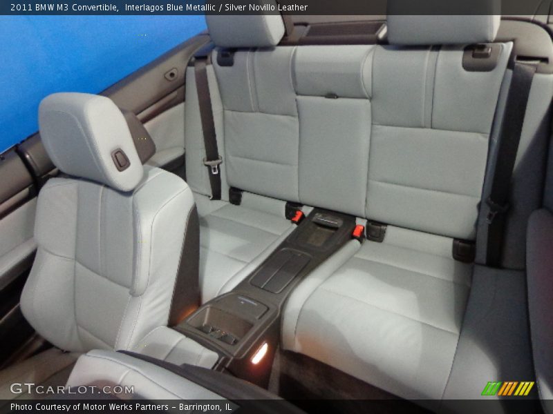 Interlagos Blue Metallic / Silver Novillo Leather 2011 BMW M3 Convertible