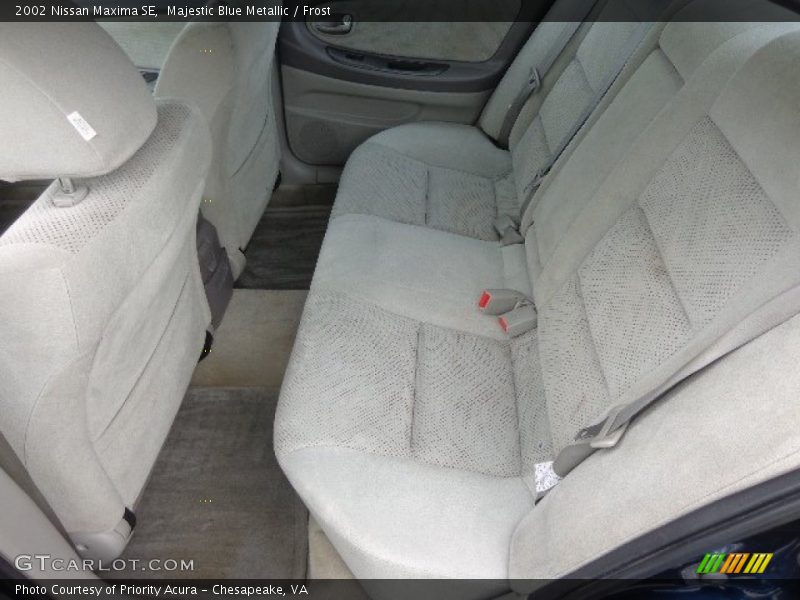 Majestic Blue Metallic / Frost 2002 Nissan Maxima SE