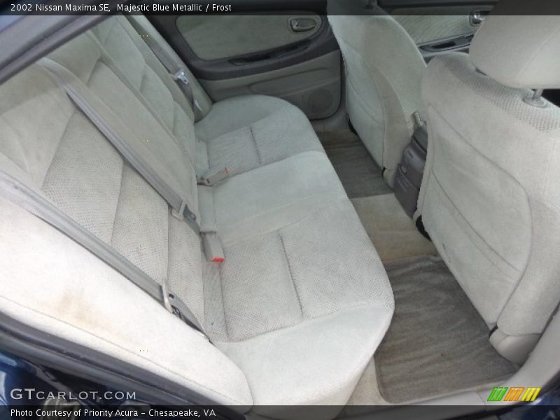 Majestic Blue Metallic / Frost 2002 Nissan Maxima SE