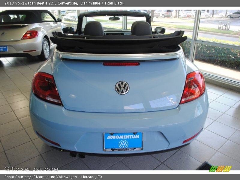 Denim Blue / Titan Black 2013 Volkswagen Beetle 2.5L Convertible