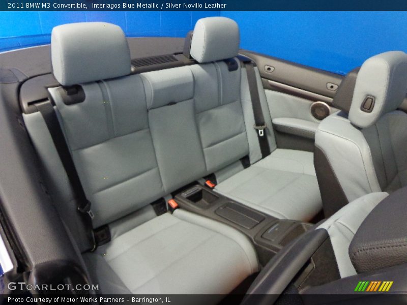 Interlagos Blue Metallic / Silver Novillo Leather 2011 BMW M3 Convertible