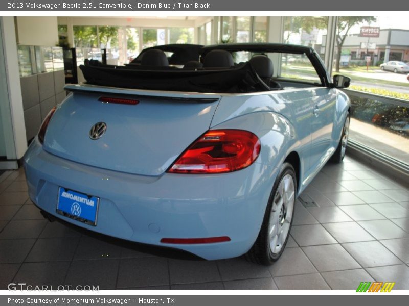 Denim Blue / Titan Black 2013 Volkswagen Beetle 2.5L Convertible