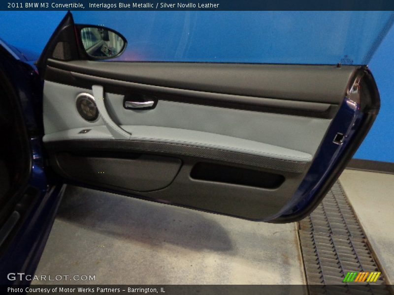Interlagos Blue Metallic / Silver Novillo Leather 2011 BMW M3 Convertible